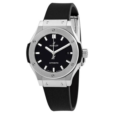 Hublot Classic Fusion Automatic Black Dial Ladies Watch 